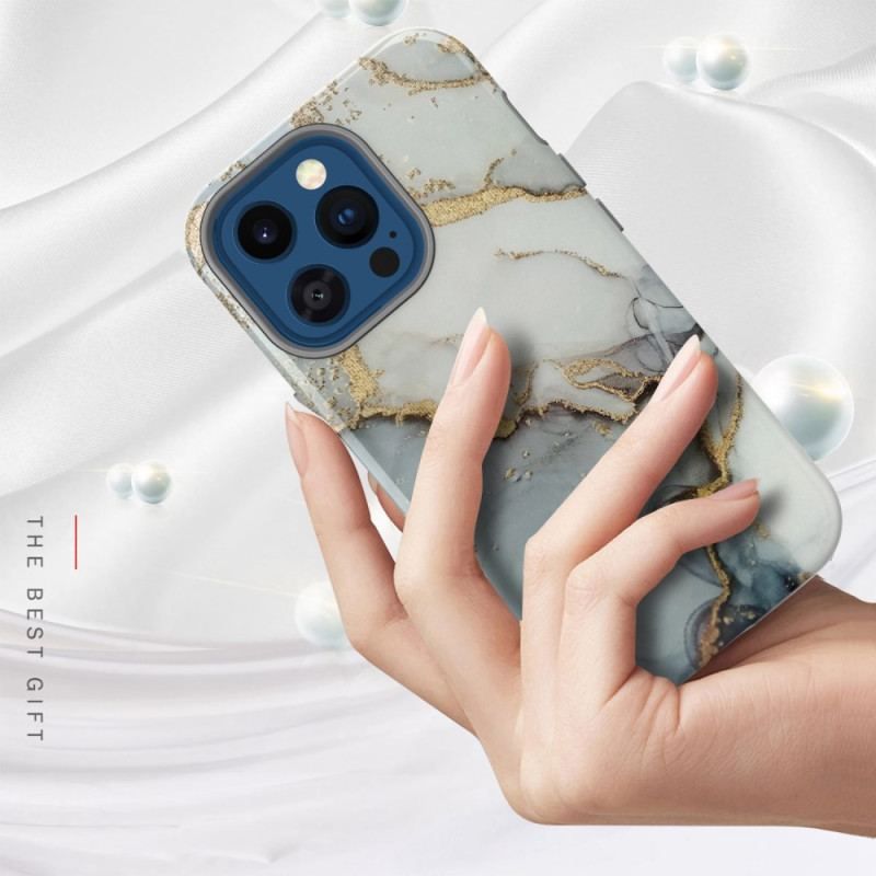 Cover iPhone 14 Pro Luksuriøs Marmor