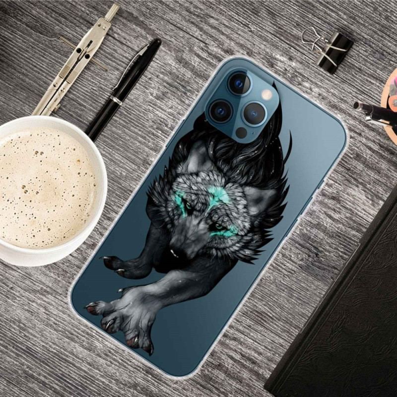 Cover iPhone 14 Pro Max Deklination Wolf