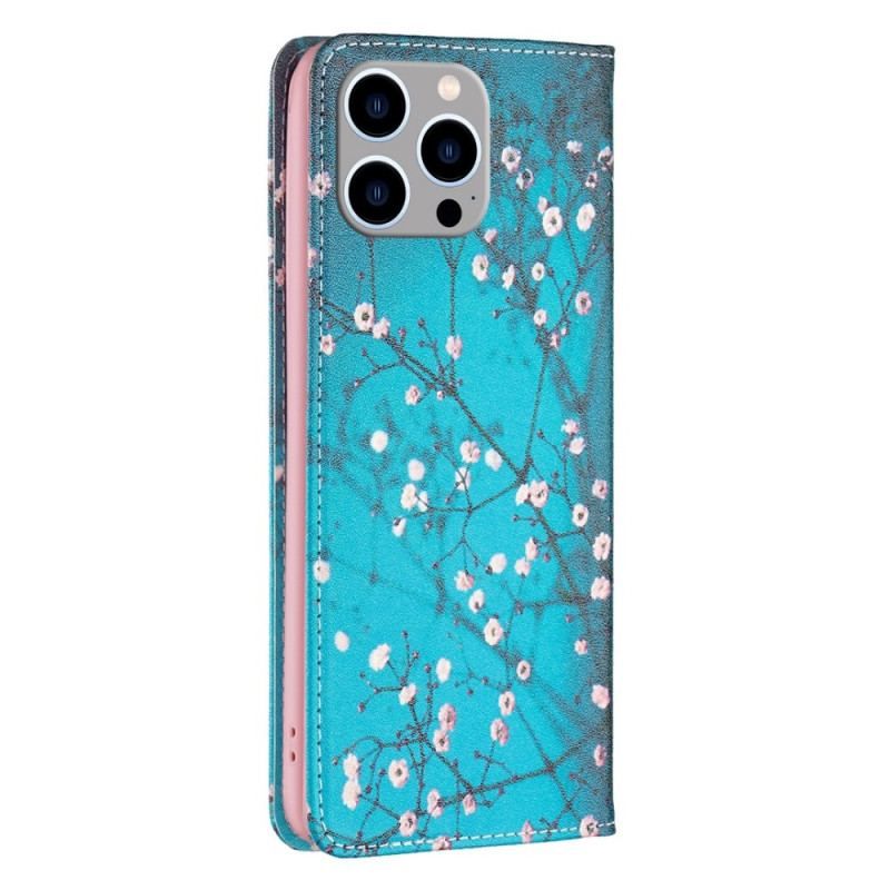 Cover iPhone 14 Pro Max Flip Cover Blomsterbilleder