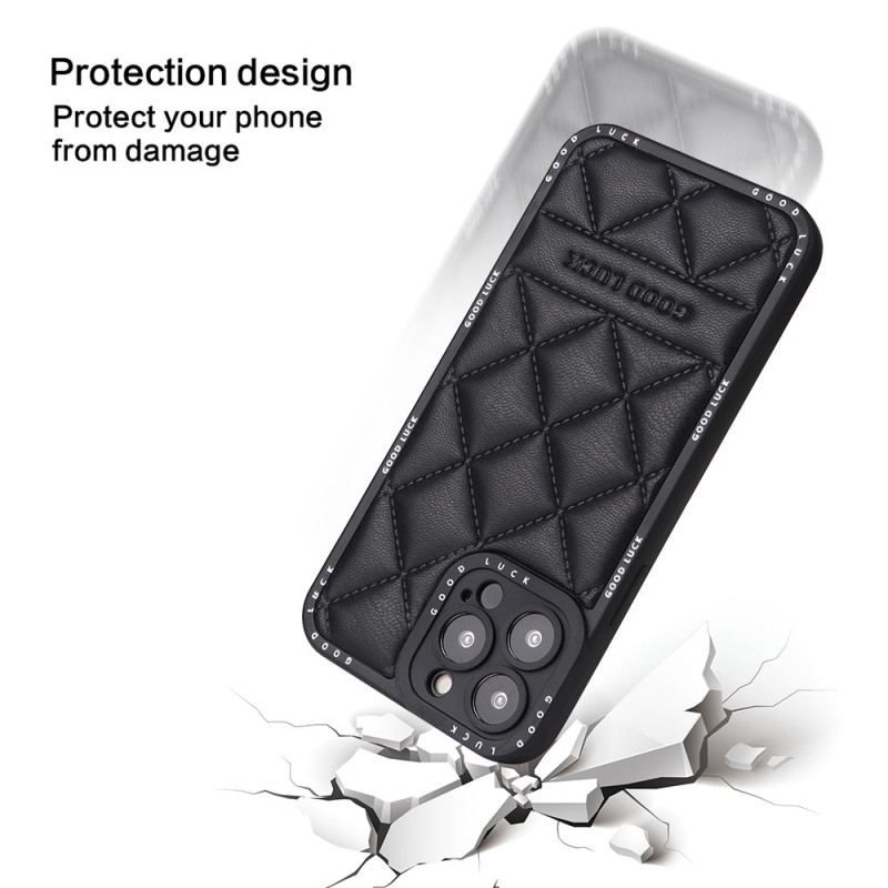 Cover iPhone 14 Pro Max Held Og Lykke Quiltet