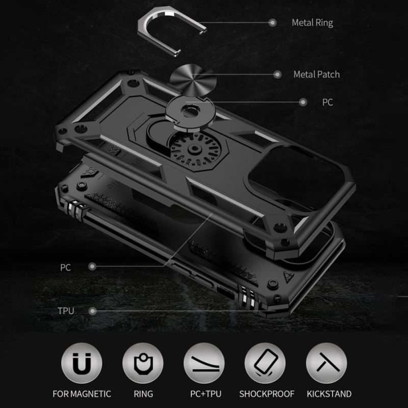Cover iPhone 14 Pro Max Ring-beslag Design