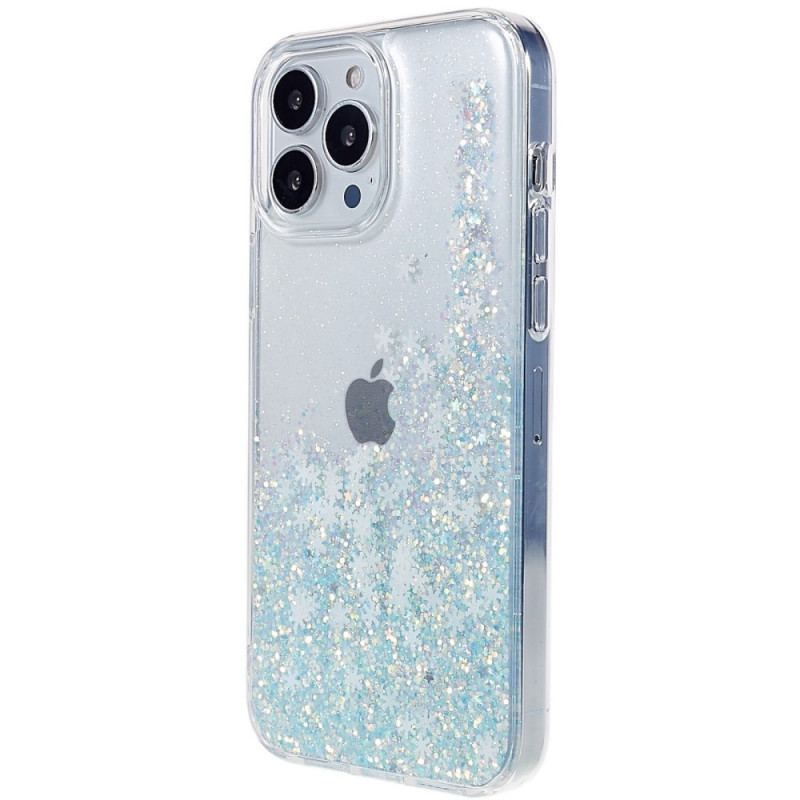Cover iPhone 14 Pro Pailletter Flakes