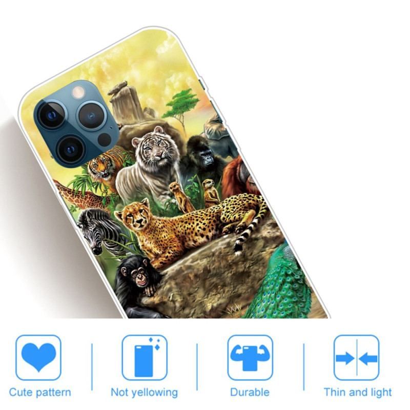 Cover iPhone 14 Pro Safari Dyr