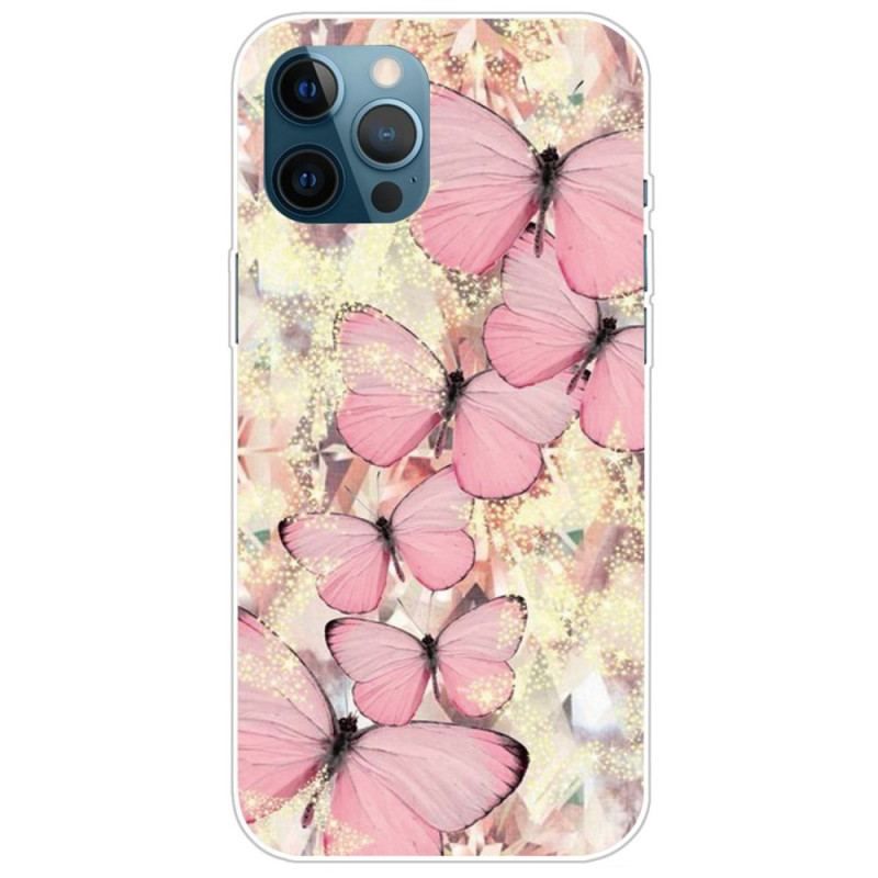 Cover iPhone 14 Pro Sommerfugle Variationer