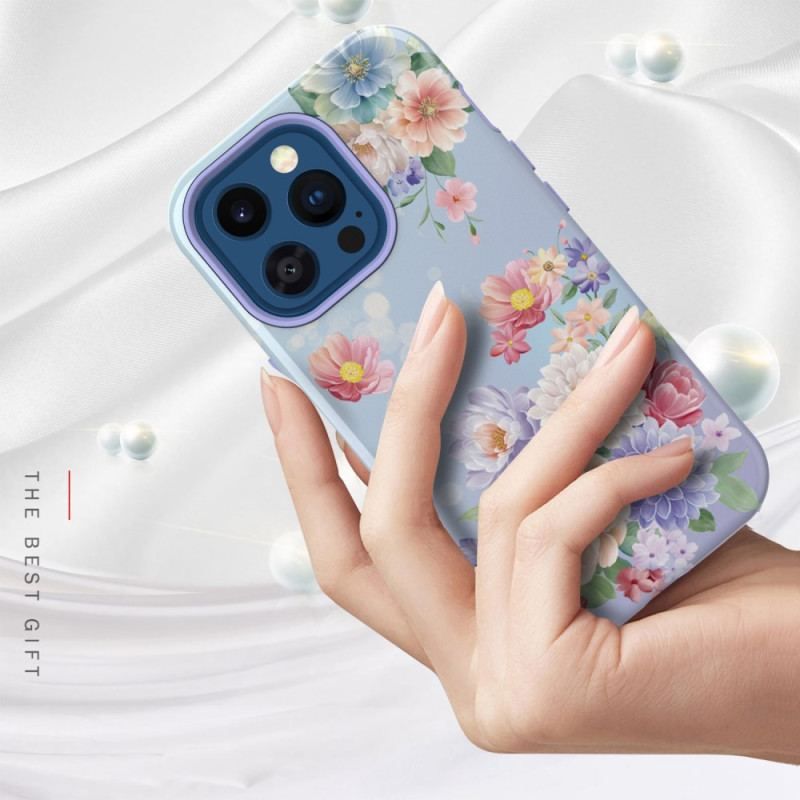 Cover iPhone 14 Pro Vintage Blomster