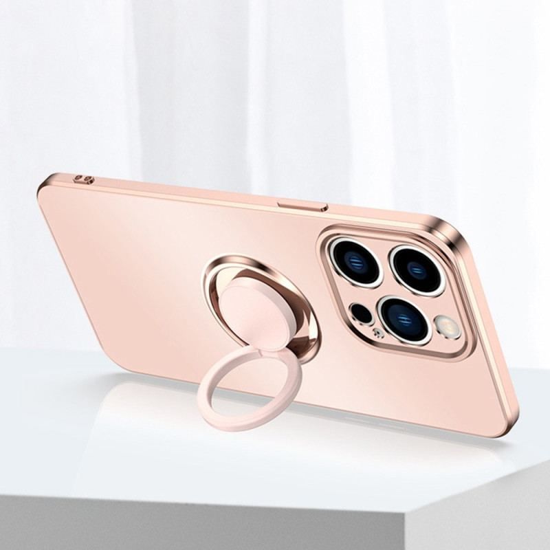 Cover iPhone 14 Stil Metal Ring-beslag