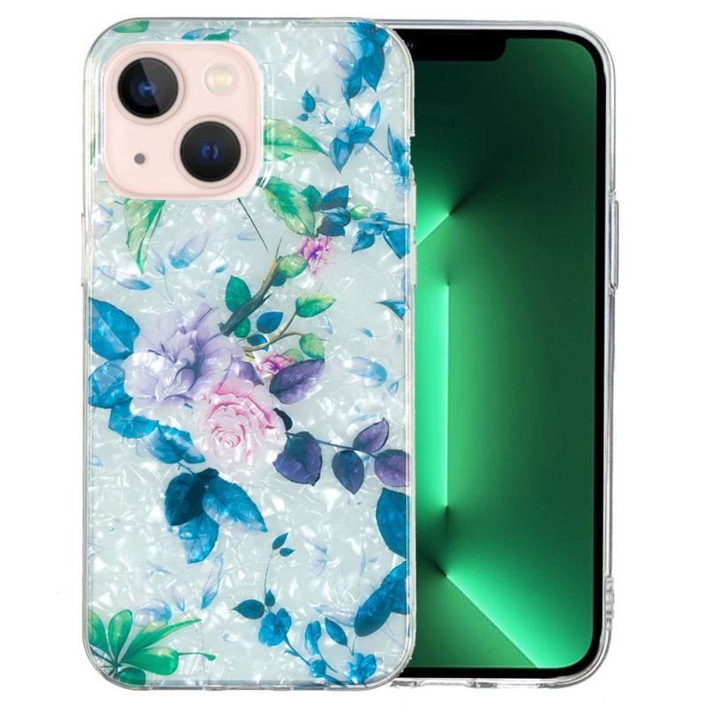 Cover iPhone 15 Plus Blomster