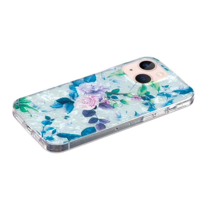 Cover iPhone 15 Plus Blomster