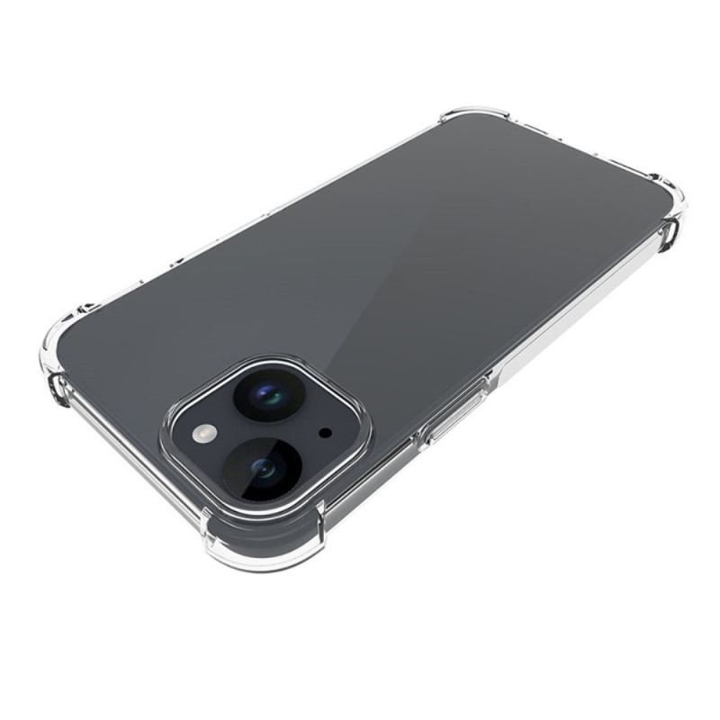 Cover iPhone 15 Plus Gennemsigtige Forstærkede Hjørner