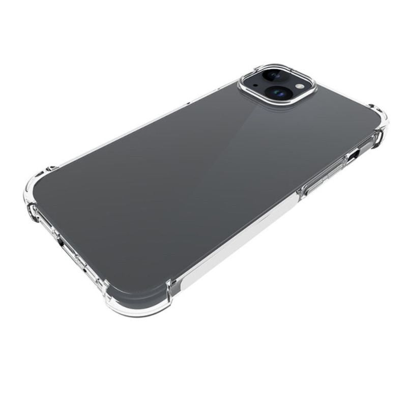 Cover iPhone 15 Plus Gennemsigtige Forstærkede Hjørner