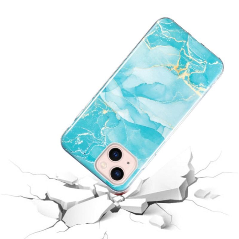 Cover iPhone 15 Plus Marmor