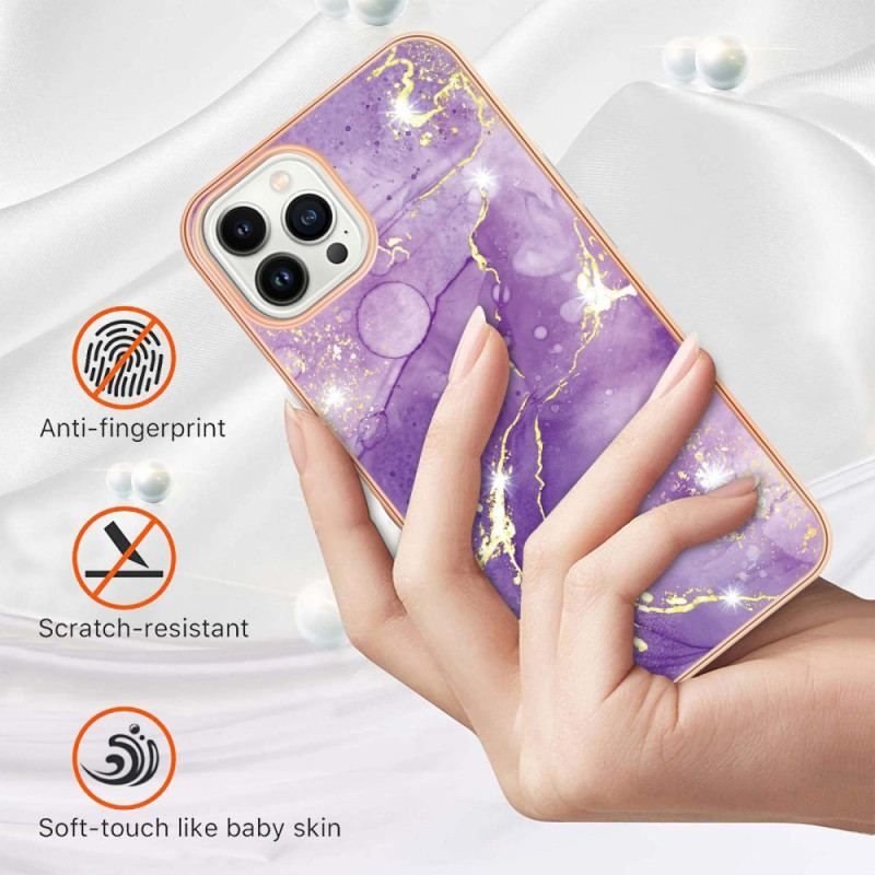 Cover iPhone 15 Pro Marmor