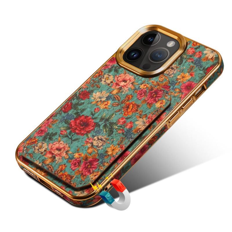 Cover iPhone 15 Pro Max Vintage Holder Kortholder