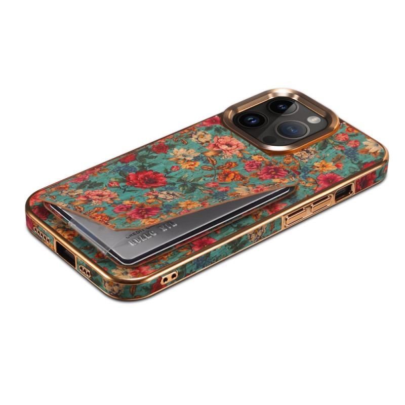 Cover iPhone 15 Pro Max Vintage Holder Kortholder