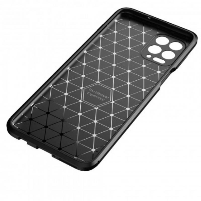 Cover Moto G100 Fleksibel Kulfibertekstur