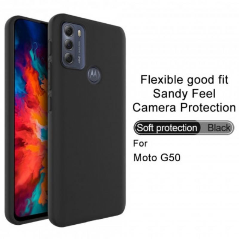 Cover Moto G50 Uc-3 Series Silikonemåtte Imak