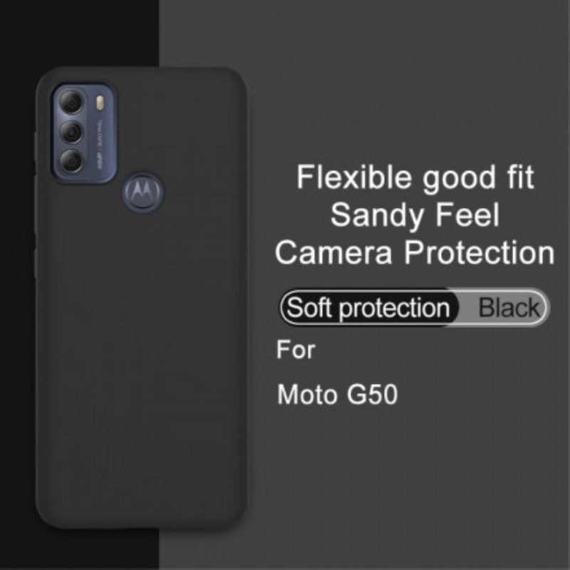 Cover Moto G50 Uc-3 Series Silikonemåtte Imak