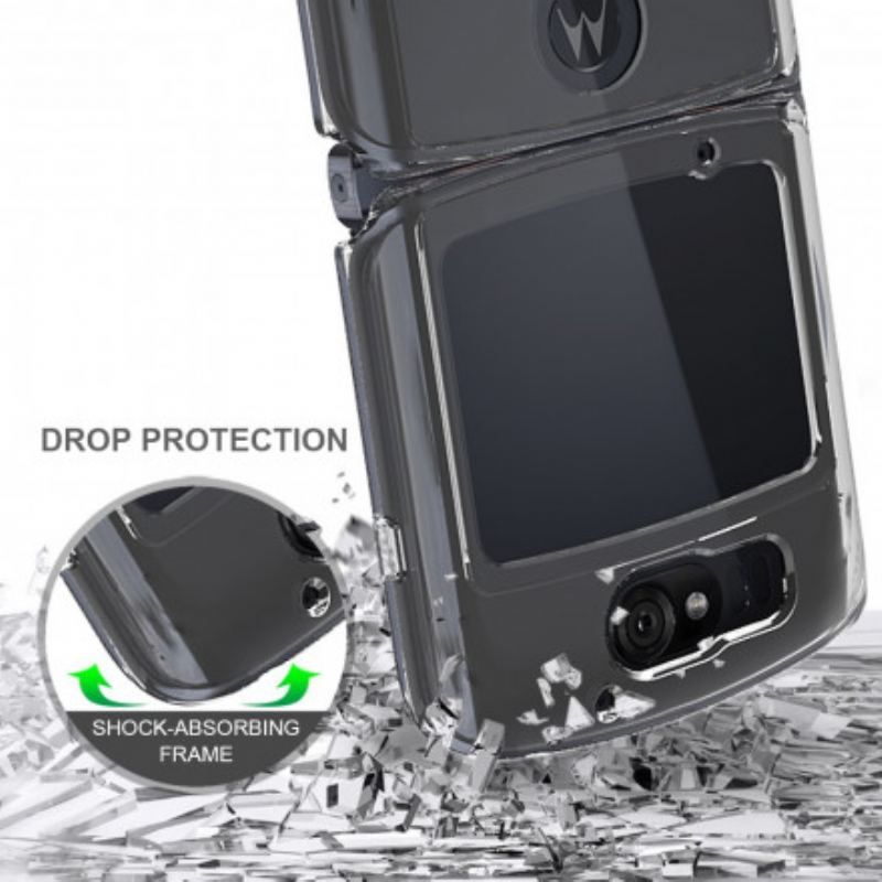 Cover Motorola Razr 5G Gennemsigtig