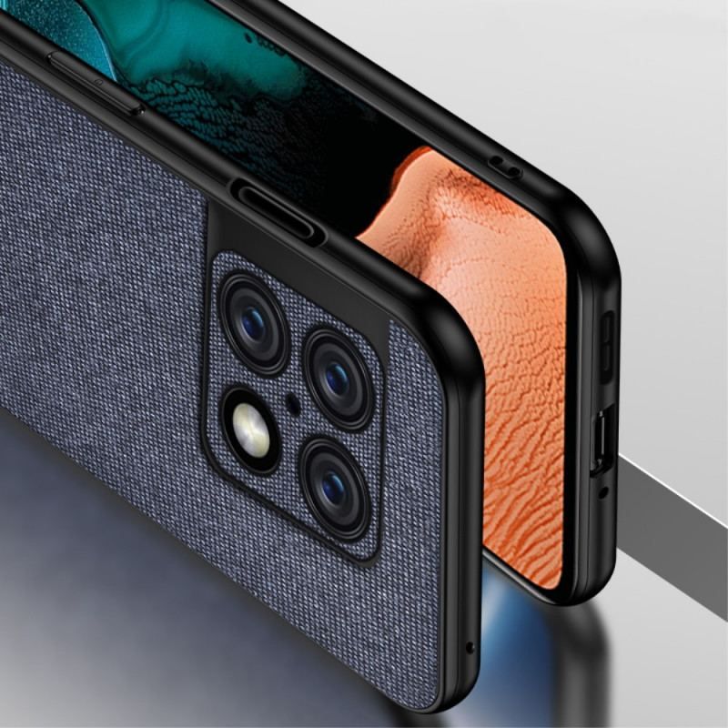Cover OnePlus 10 Pro 5G Bi-tekstur Imiteret Læder