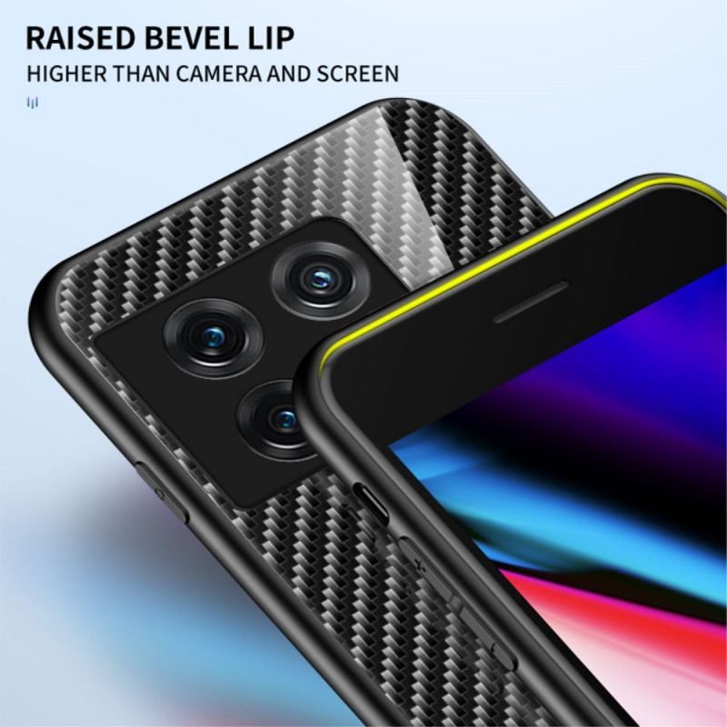 Cover OnePlus 10 Pro 5G Kulfiber Hærdet Glas