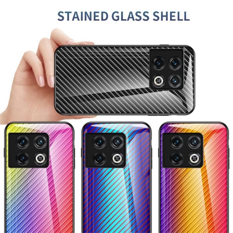 Cover OnePlus 10 Pro 5G Kulfiber Hærdet Glas