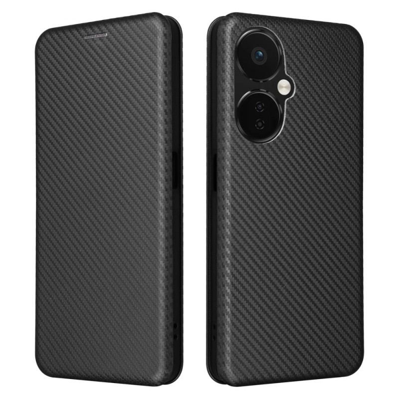 Cover OnePlus Nord CE 3 Lite 5G Flip Cover Kulfiber Tekstur