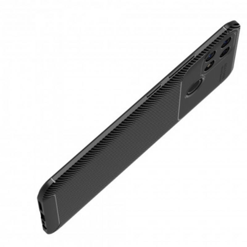 Cover Oppo A15 Fleksibel Kulfibertekstur