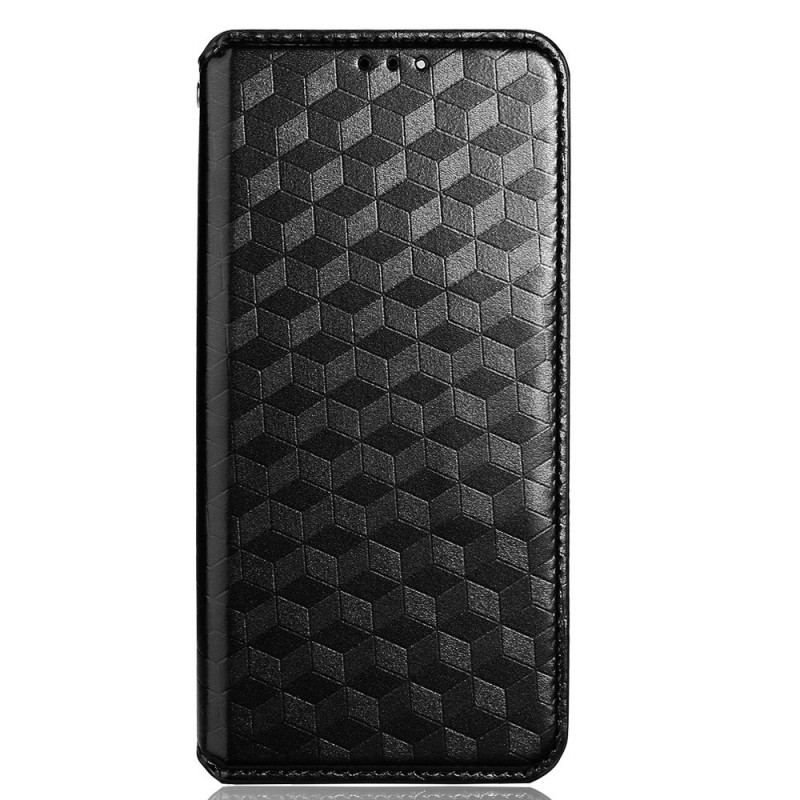 Cover Oppo A15 Flip Cover Diamant Læder Effekt