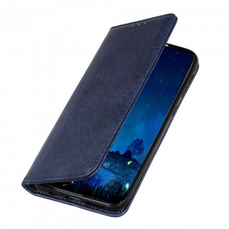 Cover Oppo A54 5G / A74 5G Flip Cover Split Læder Tekstur