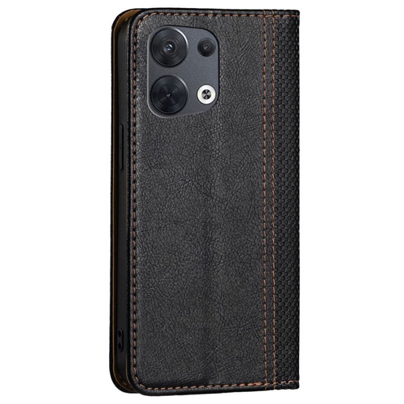 Cover Oppo Reno 8 Flip Cover Vintage Kunstlæder