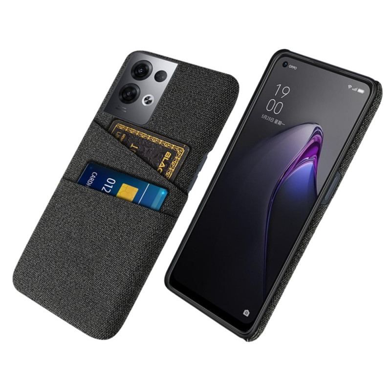 Cover Oppo Reno 8 Pro Kortholder Klud