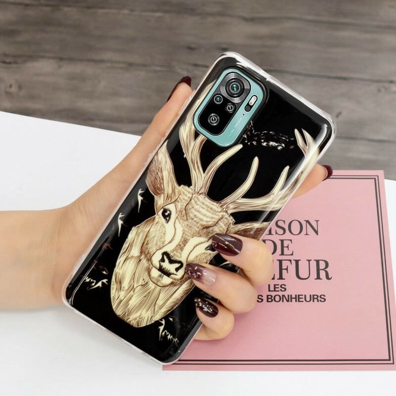 Cover Poco M5s Fluorescerende Majestic Deer