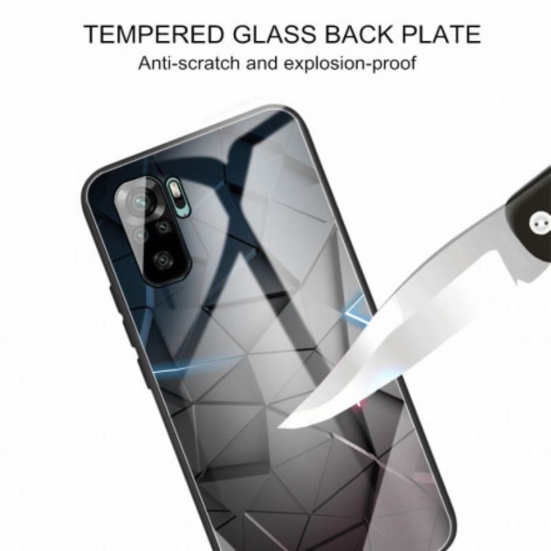 Cover Poco M5s Hærdet Glas Geometri