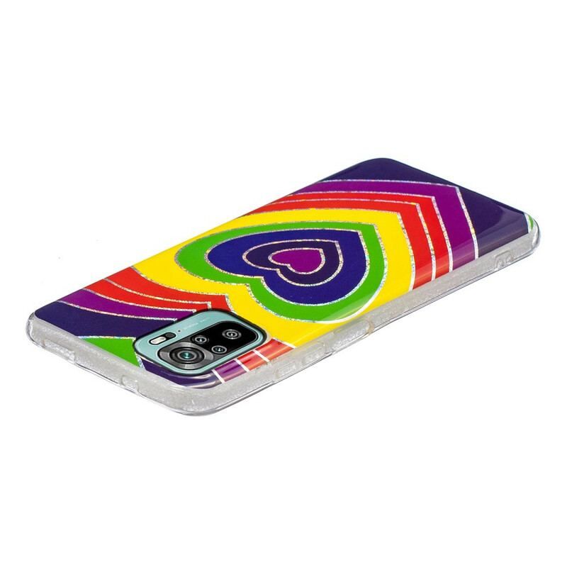 Cover Poco M5s Psykedelisk Hjerte