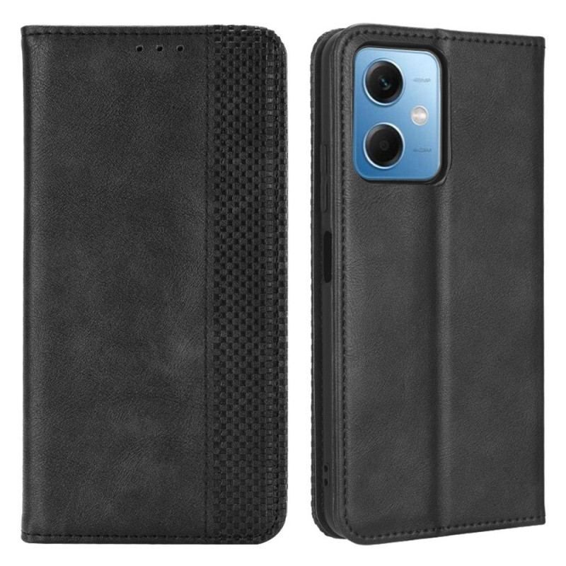 Cover Poco X5 5G Flip Cover Stiliseret