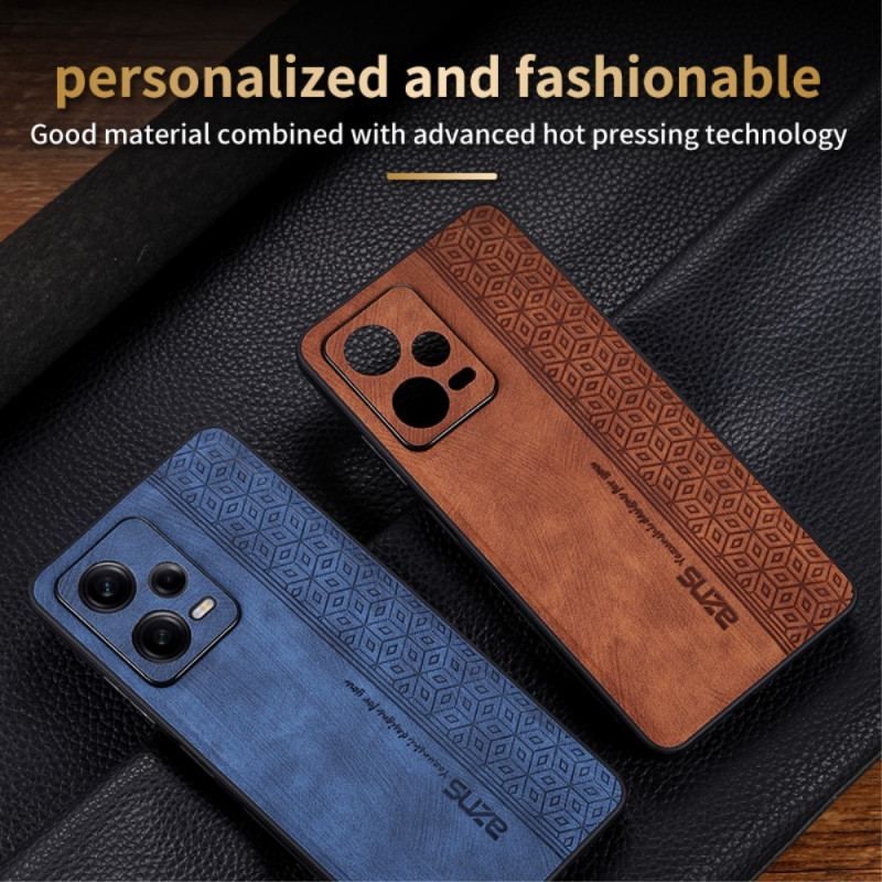 Cover Poco X5 Pro 5G Azns Lædereffekt