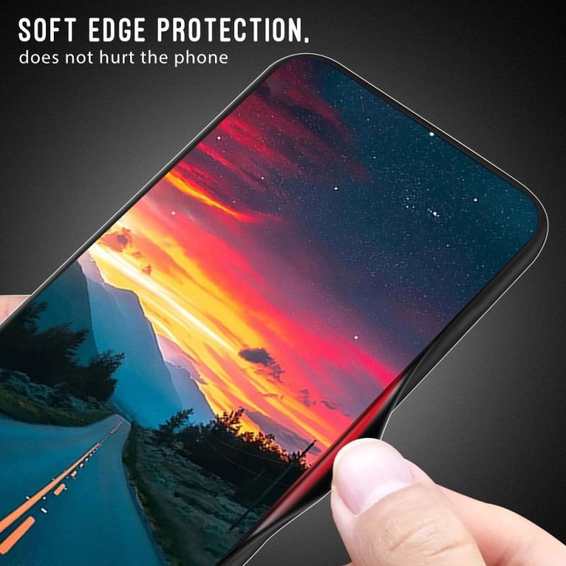 Cover Poco X5 Pro 5G Kulfiber Hærdet Glas