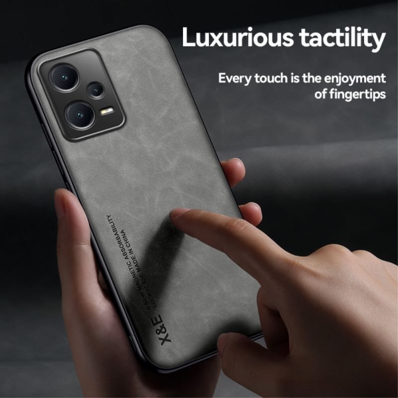 Cover Poco X5 Pro 5G X&e Lædereffekt Læder