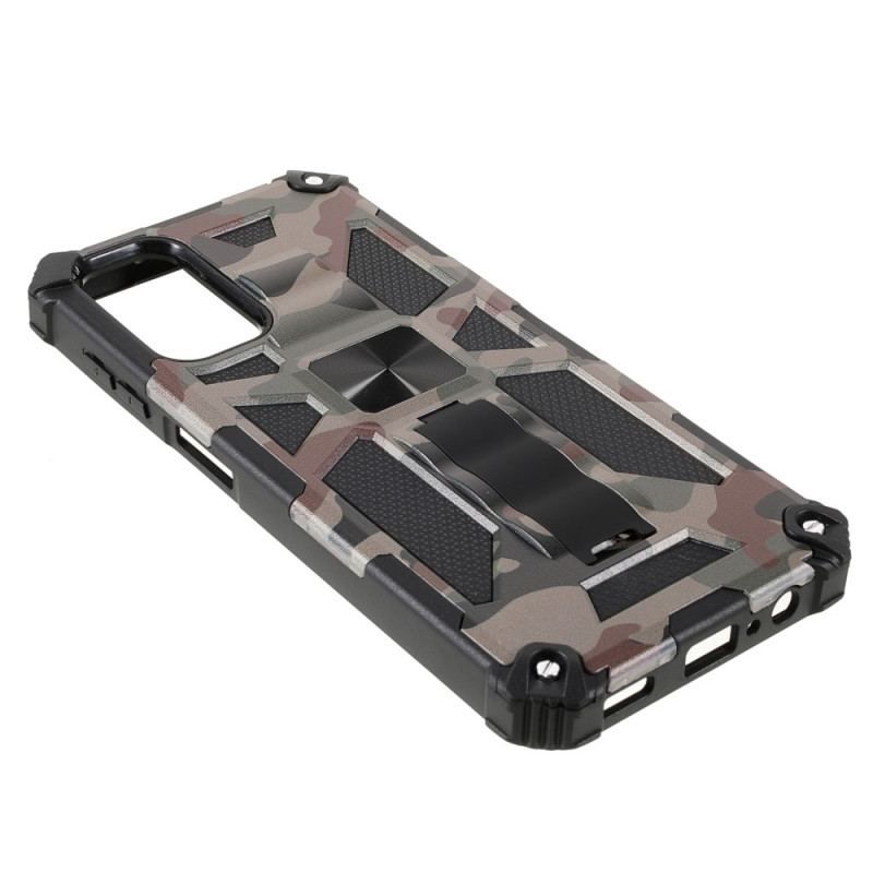 Cover Samsung Galaxy A13 5G / A04s Camouflage Aftagelig Støtte