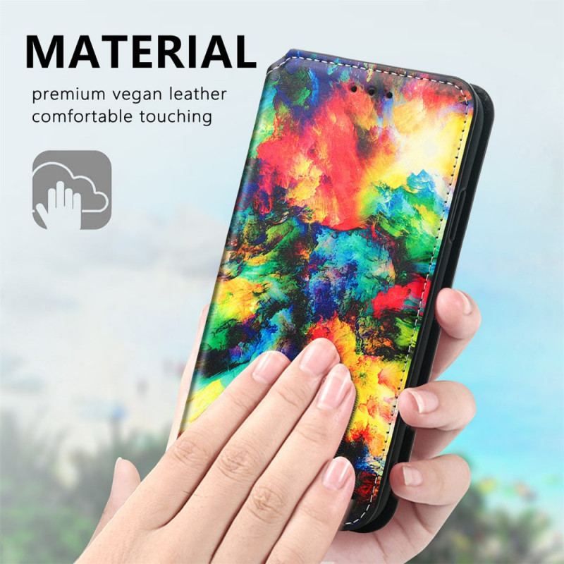 Cover Samsung Galaxy A13 5G / A04s Flip Cover Caseneo Rfid Design