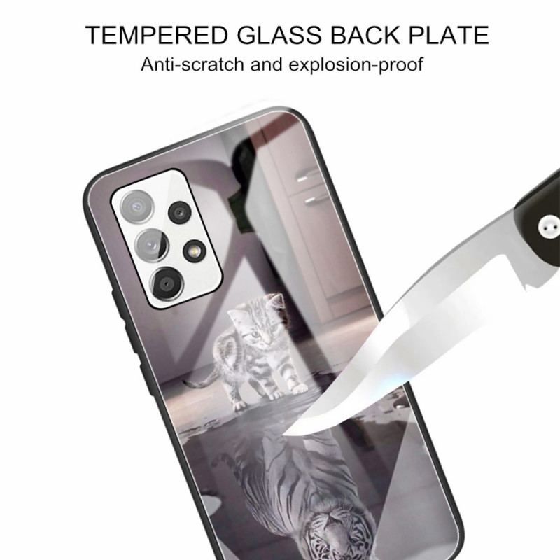 Cover Samsung Galaxy A13 Hærdet Glas Ernest The Tiger