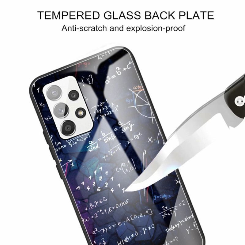 Cover Samsung Galaxy A13 Matematiske Beregninger Af Hærdet Glas