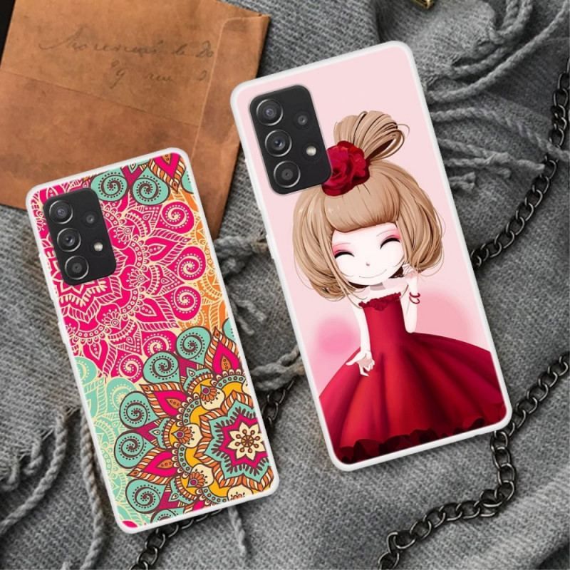 Cover Samsung Galaxy A13 Sommerfugledame