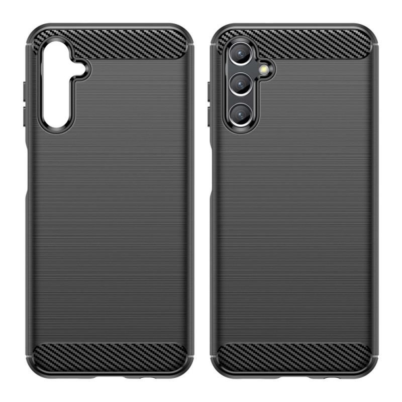 Cover Samsung Galaxy A14 / A14 5G Børstet Kulfiber