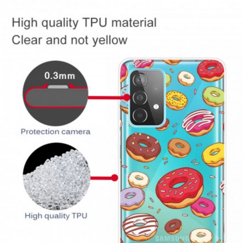 Cover Samsung Galaxy A52 4G / A52 5G / A52s 5G Elsker Donuts