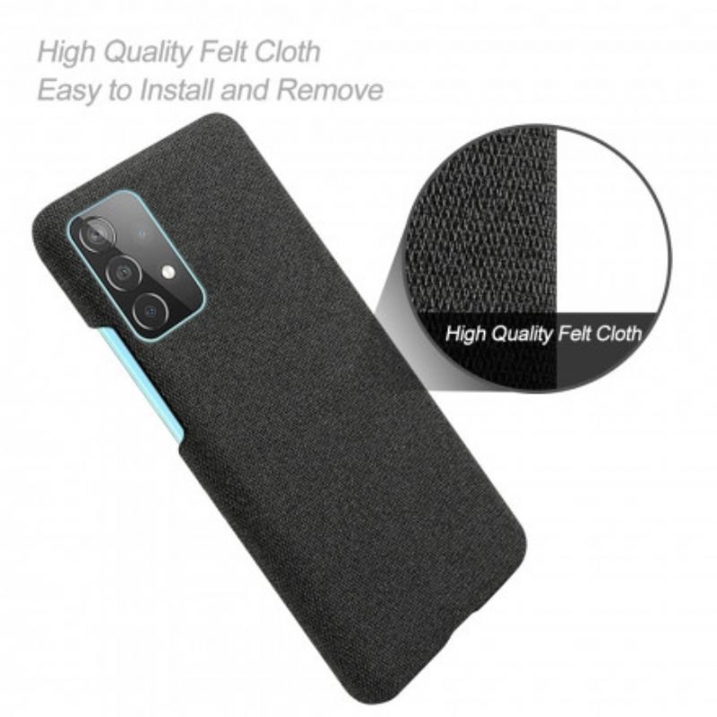 Cover Samsung Galaxy A52 4G / A52 5G / A52s 5G Teksturstof Ksq