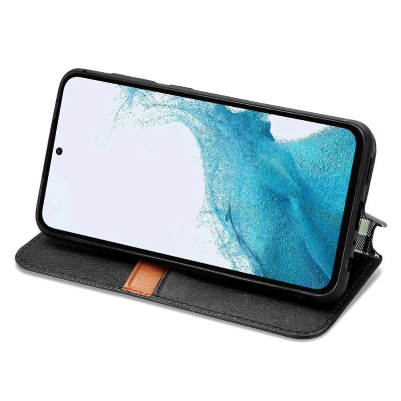 Cover Samsung Galaxy A54 5G Flip Cover Vintage 3d Mønster