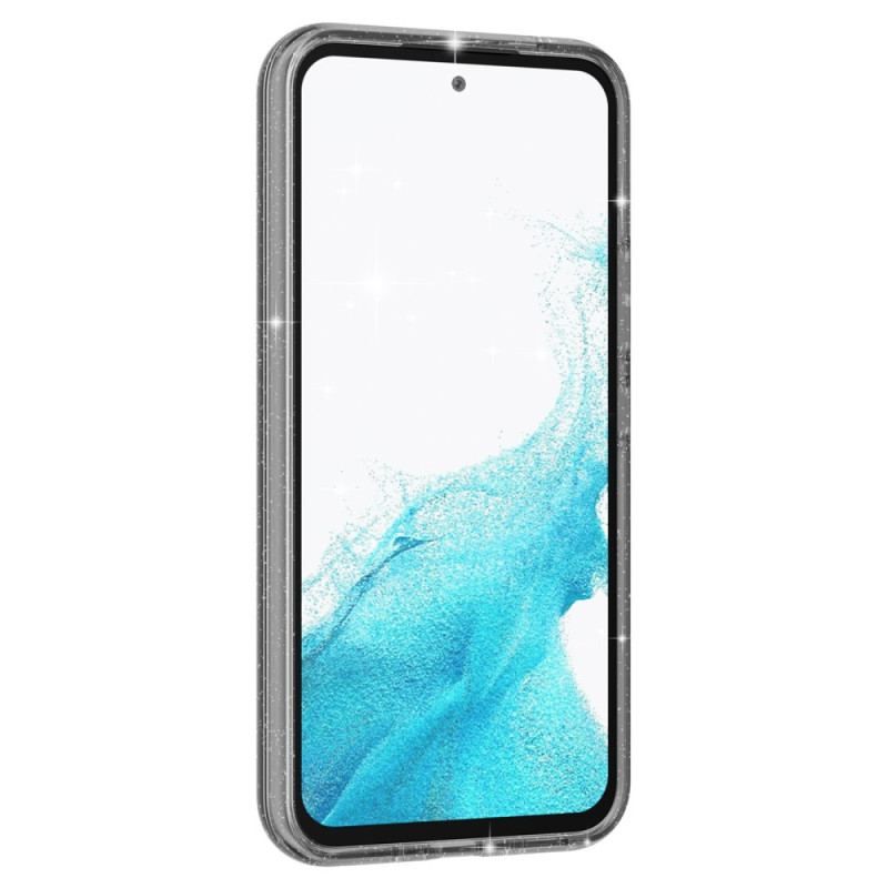 Cover Samsung Galaxy A54 5G Gennemsigtige Pailletter