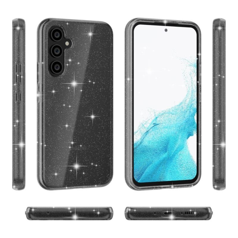 Cover Samsung Galaxy A54 5G Gennemsigtige Pailletter