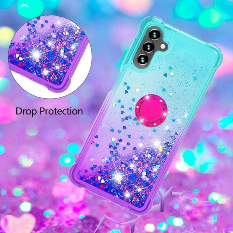 Cover Samsung Galaxy A54 5G Glitter Ring-bracket